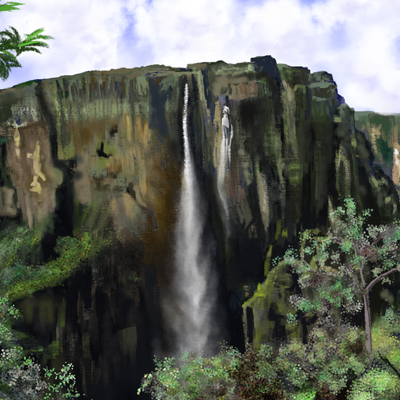 Angel Falls image/